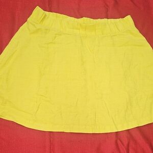 Tommy Bahama Two Palms Linen Swing Skirt Size MEDIUM